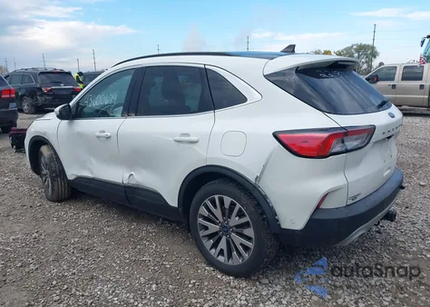 2020 Ford Escape Titanium from USA, damaged, VIN 1FMCU9J95LUC22187